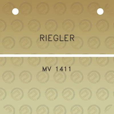 riegler-mv-1411