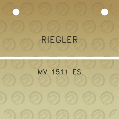 riegler-mv-1511-es