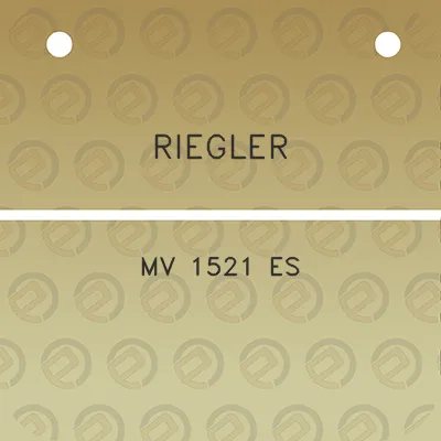 riegler-mv-1521-es