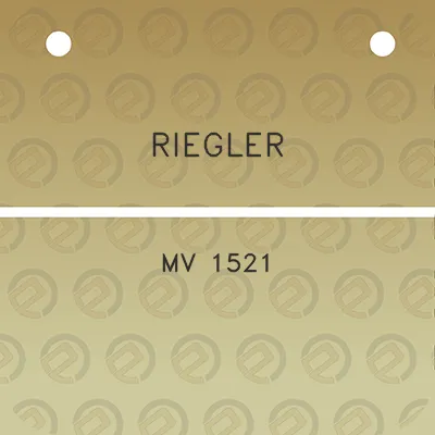 riegler-mv-1521