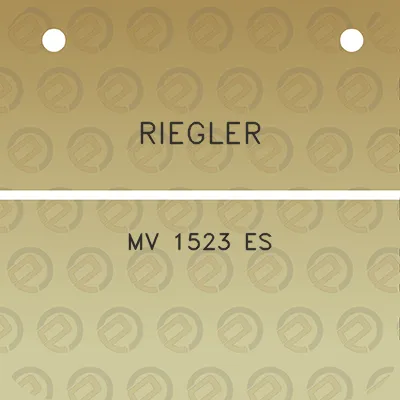 riegler-mv-1523-es