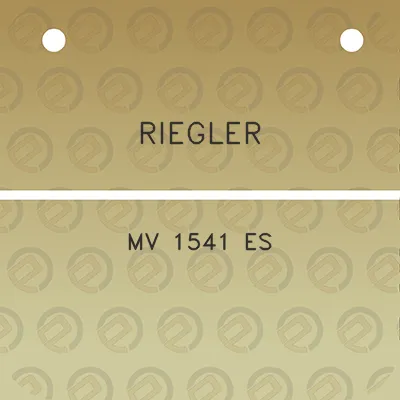 riegler-mv-1541-es