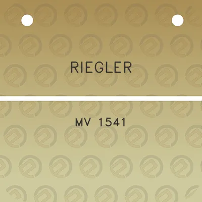 riegler-mv-1541