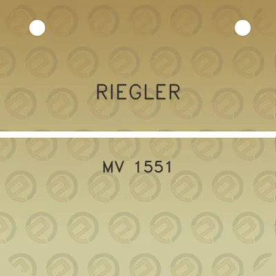 riegler-mv-1551