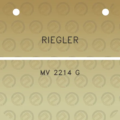 riegler-mv-2214-g