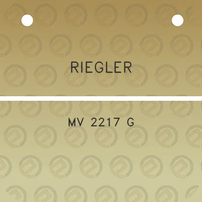 riegler-mv-2217-g