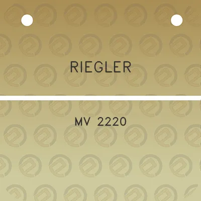 riegler-mv-2220