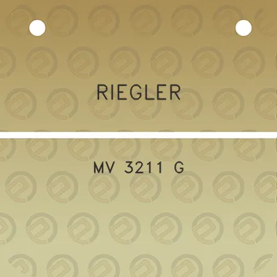 riegler-mv-3211-g