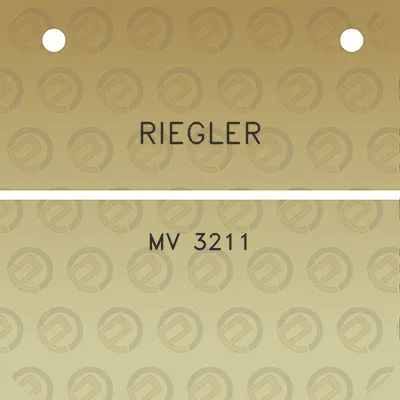 riegler-mv-3211