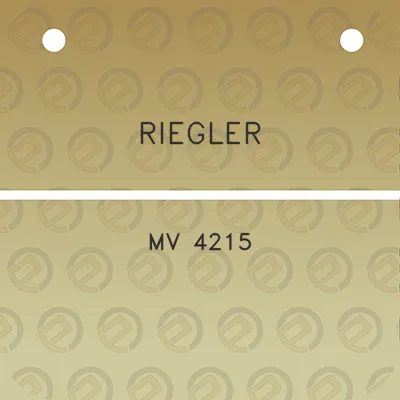 riegler-mv-4215