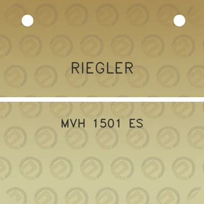 riegler-mvh-1501-es