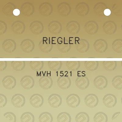 riegler-mvh-1521-es