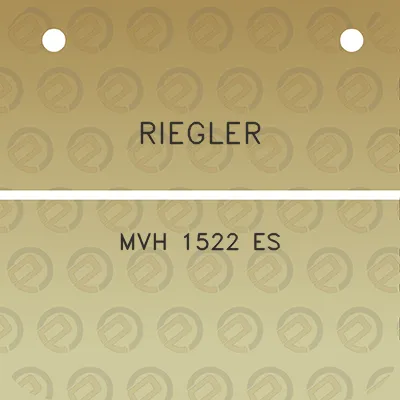 riegler-mvh-1522-es