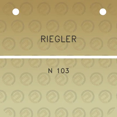 riegler-n-103