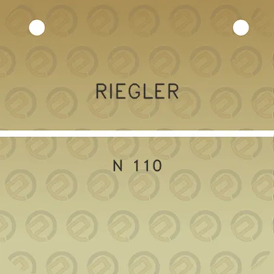 riegler-n-110