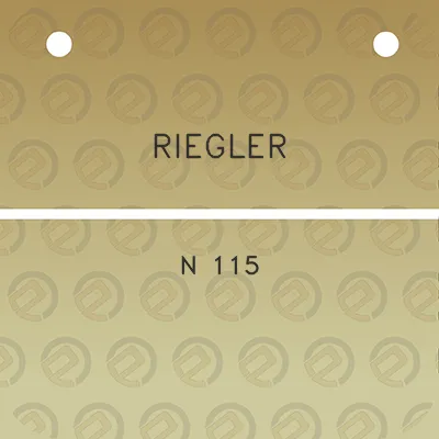 riegler-n-115