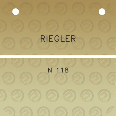 riegler-n-118