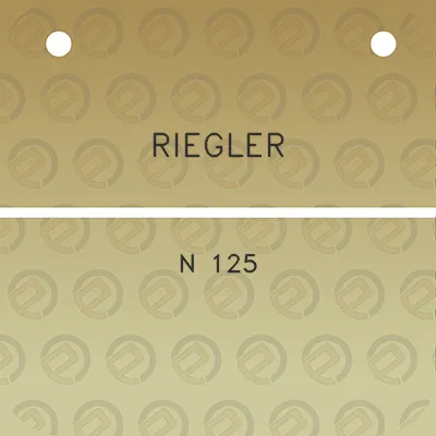 riegler-n-125