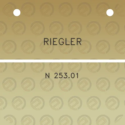 riegler-n-25301