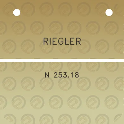 riegler-n-25318