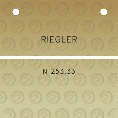 riegler-n-25333