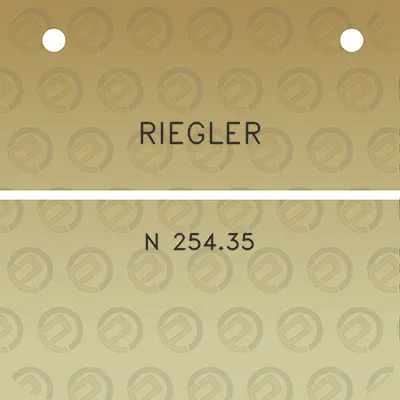 riegler-n-25435