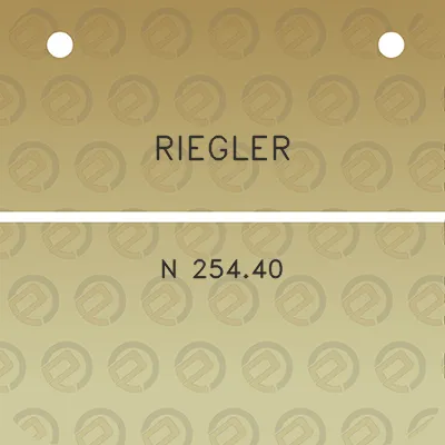 riegler-n-25440