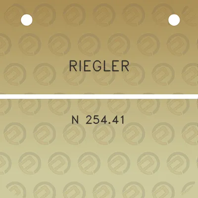 riegler-n-25441