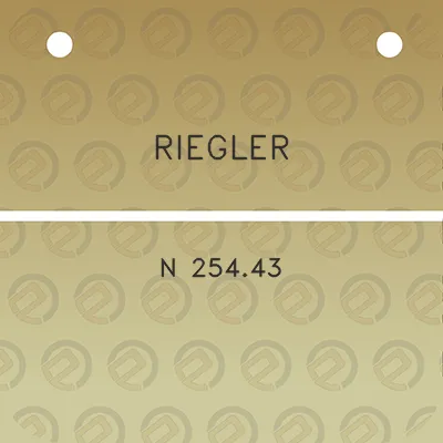 riegler-n-25443