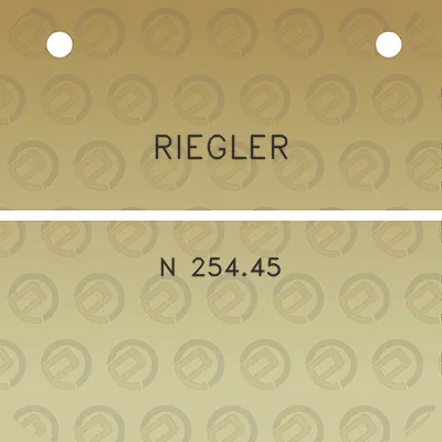 riegler-n-25445