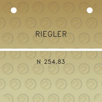 riegler-n-25483