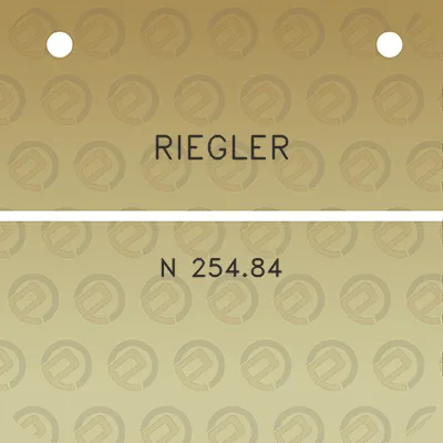 riegler-n-25484