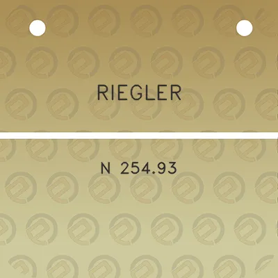 riegler-n-25493