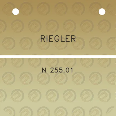 riegler-n-25501