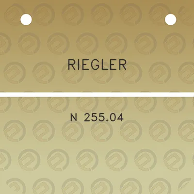 riegler-n-25504