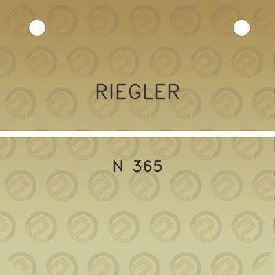 riegler-n-365