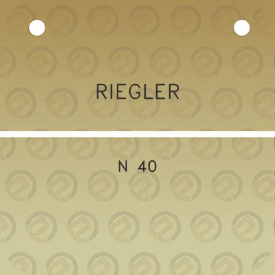 riegler-n-40