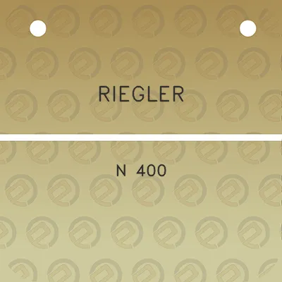 riegler-n-400