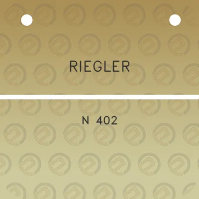 riegler-n-402