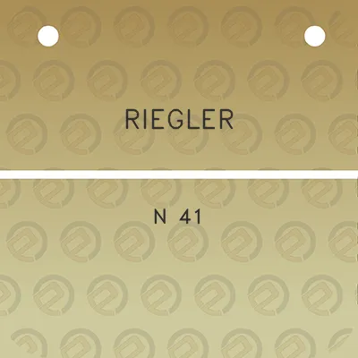 riegler-n-41