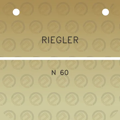 riegler-n-60