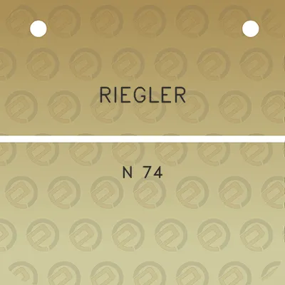 riegler-n-74