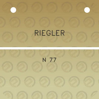 riegler-n-77