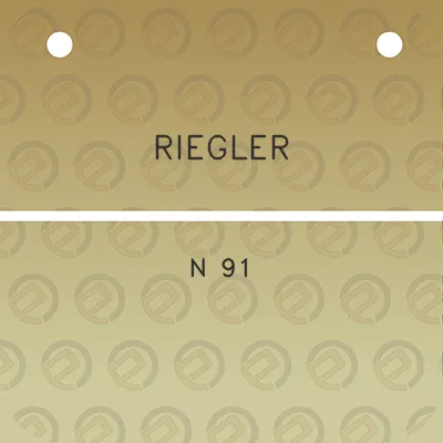 riegler-n-91