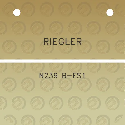 riegler-n239-b-es1