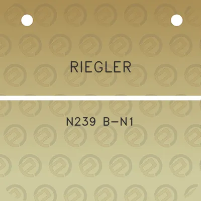 riegler-n239-b-n1