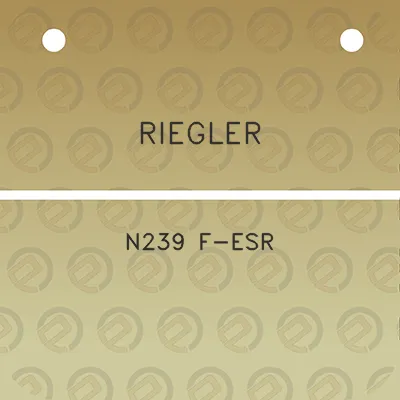 riegler-n239-f-esr