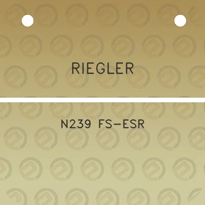 riegler-n239-fs-esr