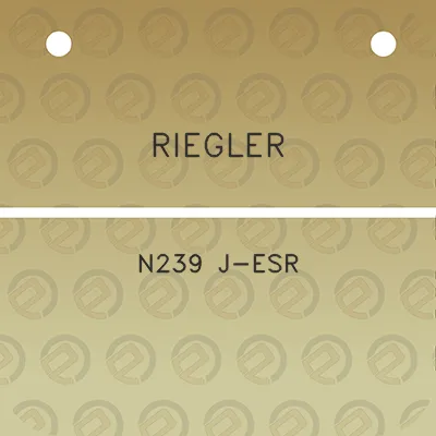 riegler-n239-j-esr