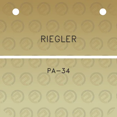 riegler-pa-34